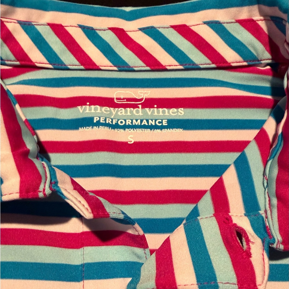 Vineyard Vines Performance Striped Polo - Picture 5 of 5